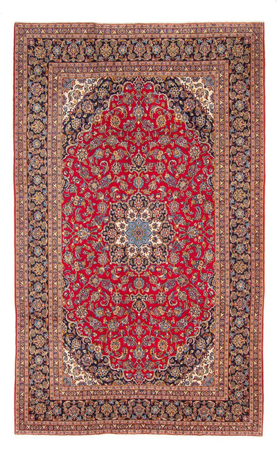 カシャーン 絨毯 209x326cm - ペルシャ絨毯 - レッド