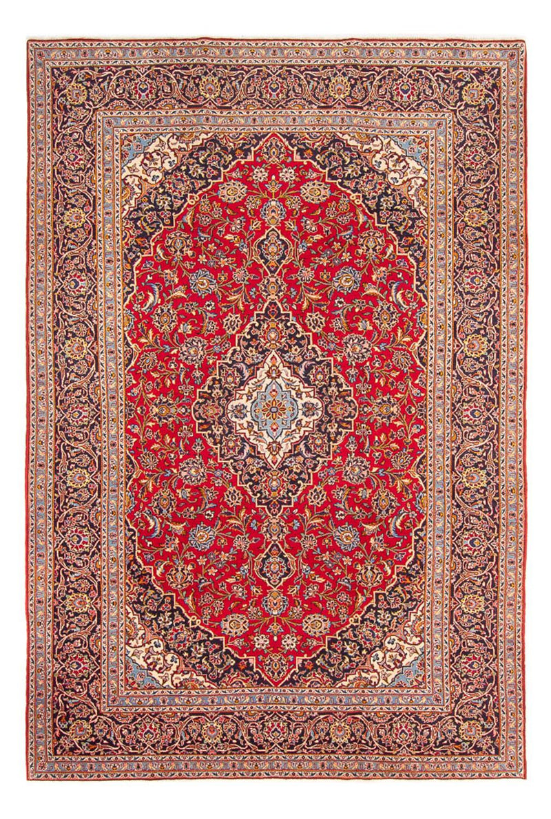 カシャーン 絨毯 332x223cm - ペルシャ絨毯
