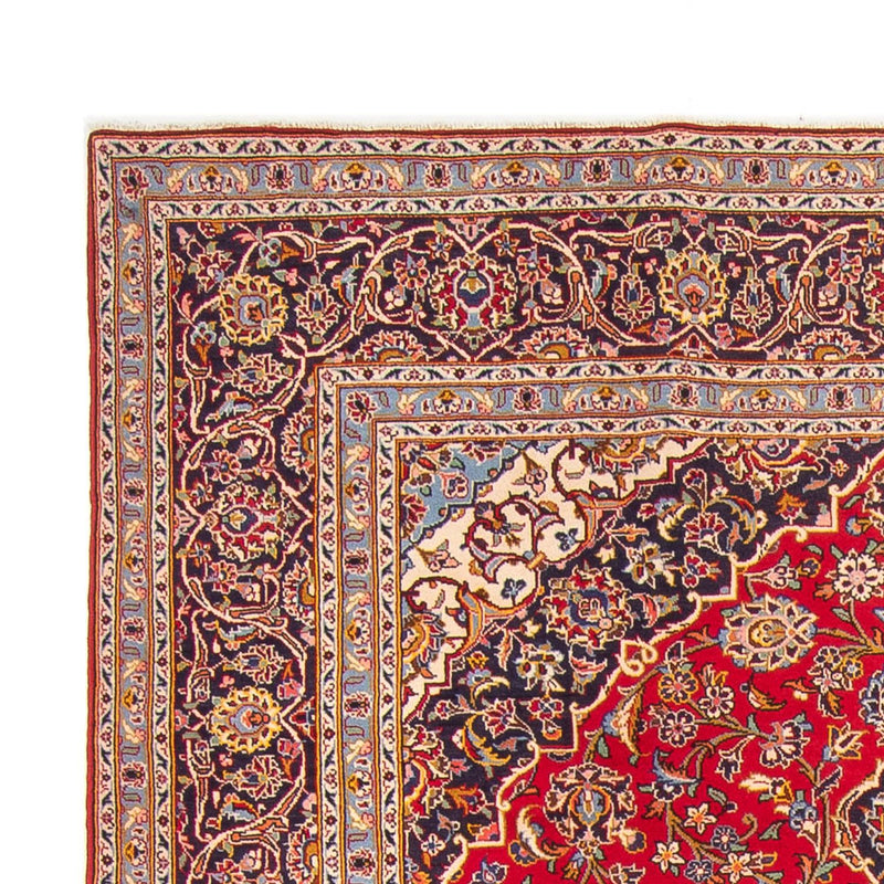 カシャーン 絨毯 332x223cm - ペルシャ絨毯