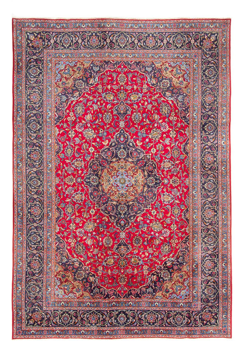 カシャーン 絨毯 337x238cm - ペルシャ絨毯