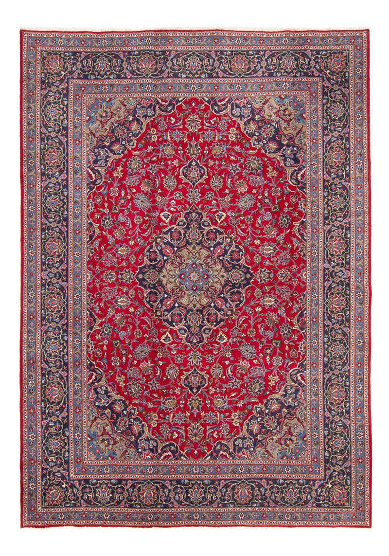 カシャーン 絨毯 337x240cm - ペルシャ絨毯
