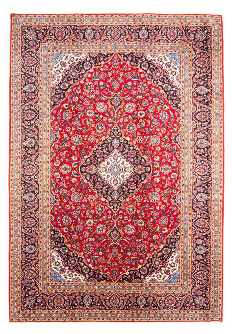 カシャーン 絨毯 341x241cm - ペルシャ絨毯