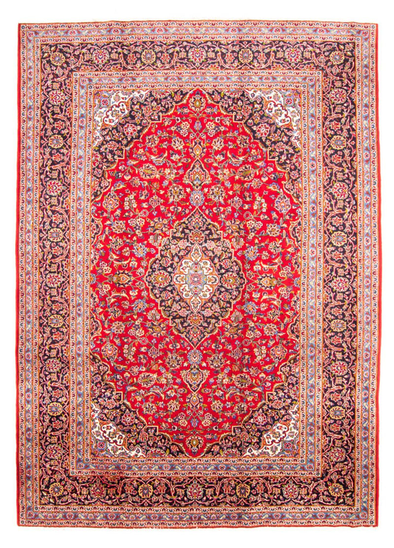 カシャーン 絨毯 340x243cm - ペルシャ絨毯