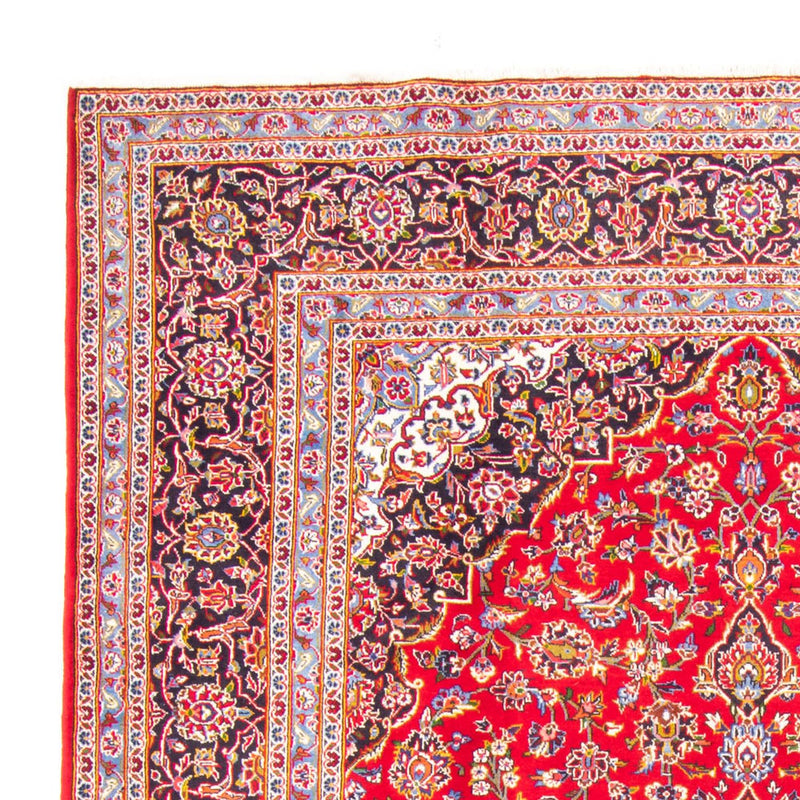 カシャーン 絨毯 340x243cm - ペルシャ絨毯