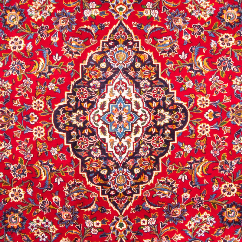 カシャーン 絨毯 343x241cm - ペルシャ絨毯