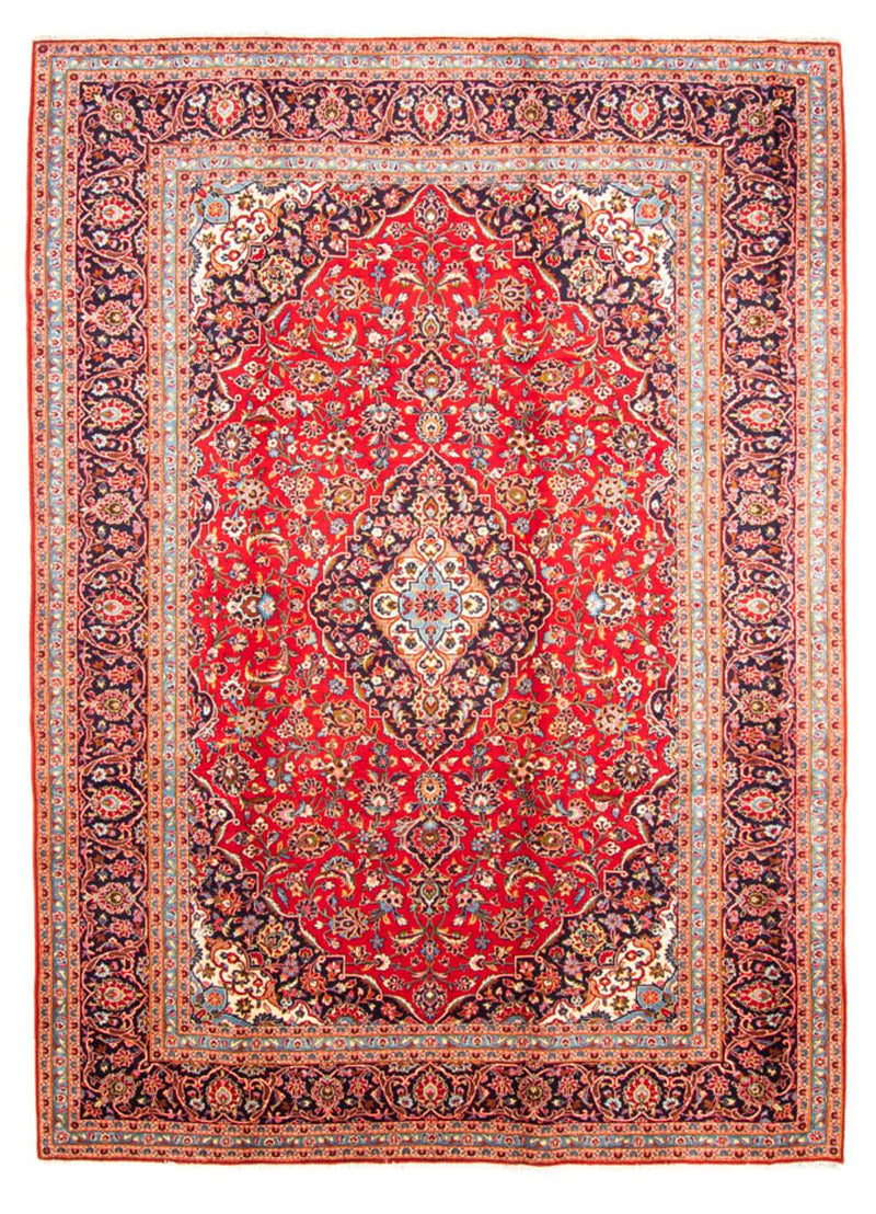 カシャーン 絨毯 342x242cm - ペルシャ絨毯