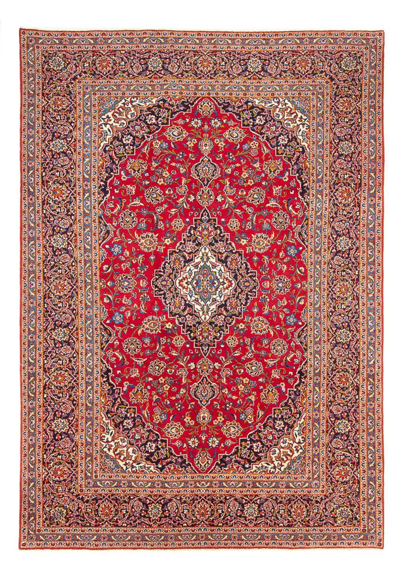 カシャーン 絨毯 337x246cm - ペルシャ絨毯