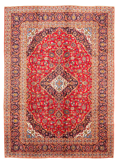 カシャーン 絨毯 247x340cm - ペルシャ絨毯