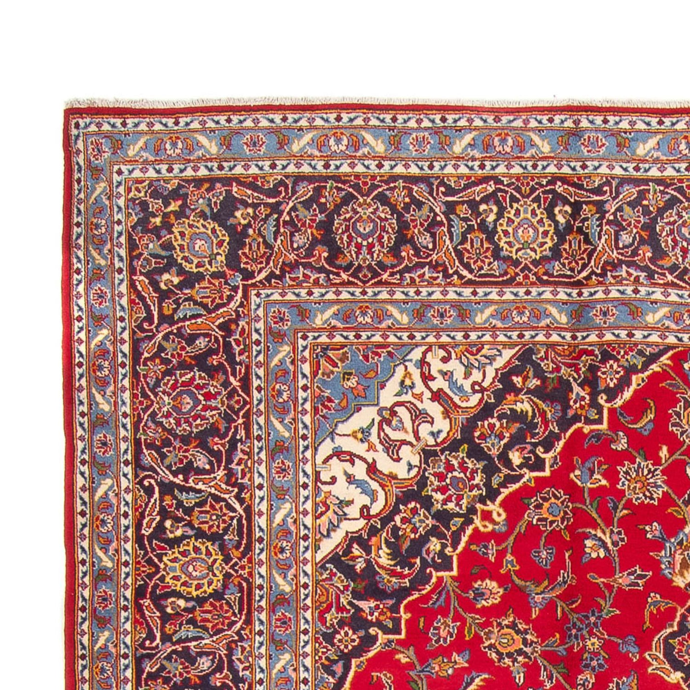 カシャーン 絨毯 350x240cm - ペルシャ絨毯