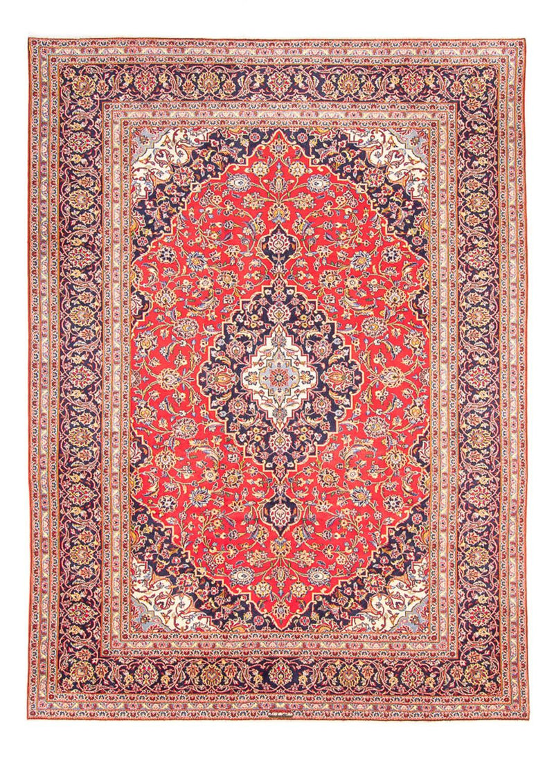 カシャーン 絨毯 345x244cm - ペルシャ絨毯