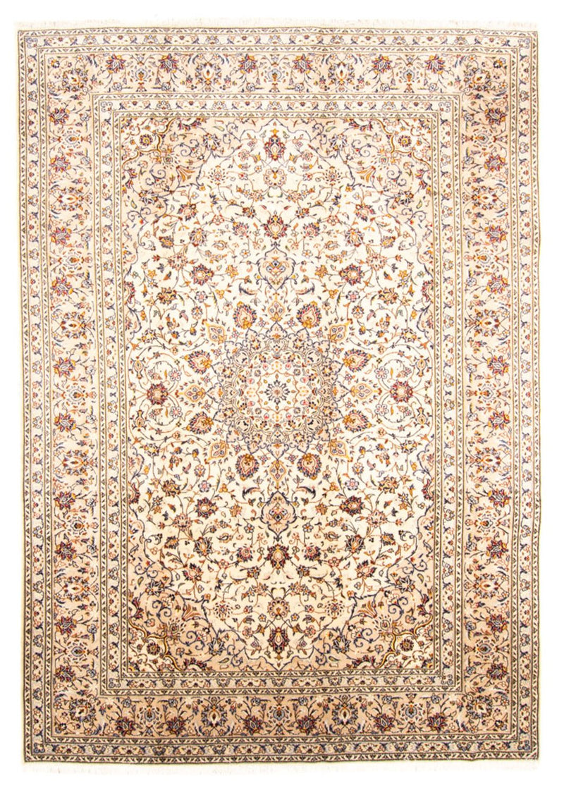 カシャーン 絨毯 347x243cm - ペルシャ絨毯