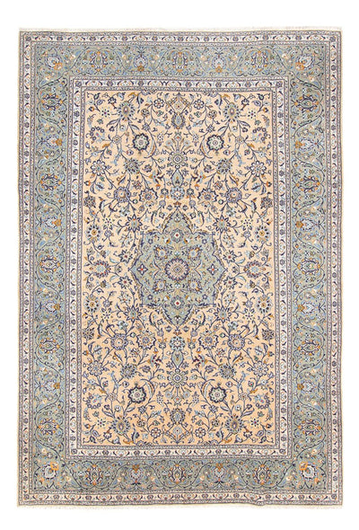 カシャーン 絨毯 245x344cm - ペルシャ絨毯 - トープ