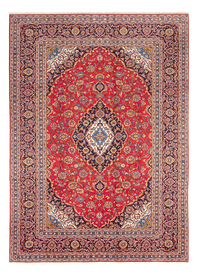 カシャーン 絨毯 343x247cm - ペルシャ絨毯