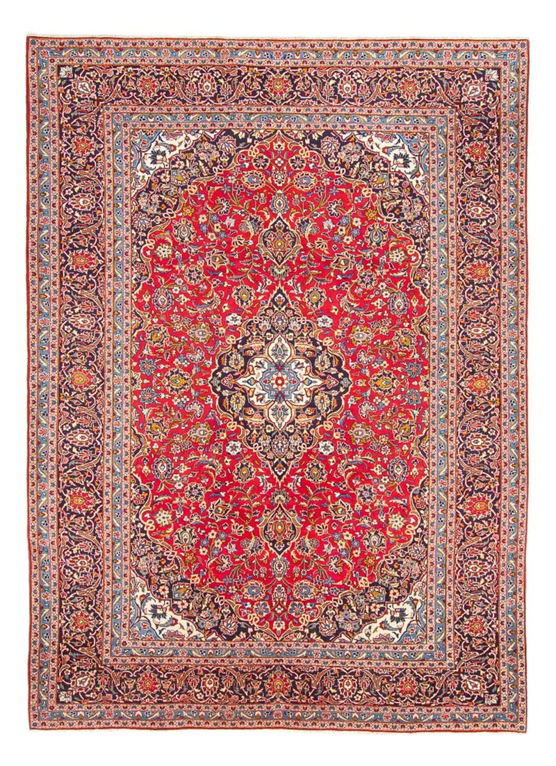 カシャーン 絨毯 343x247cm - ペルシャ絨毯