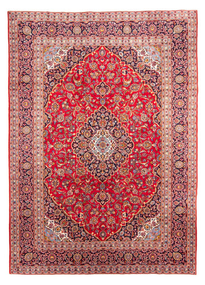 カシャーン 絨毯 243x350cm - ペルシャ絨毯