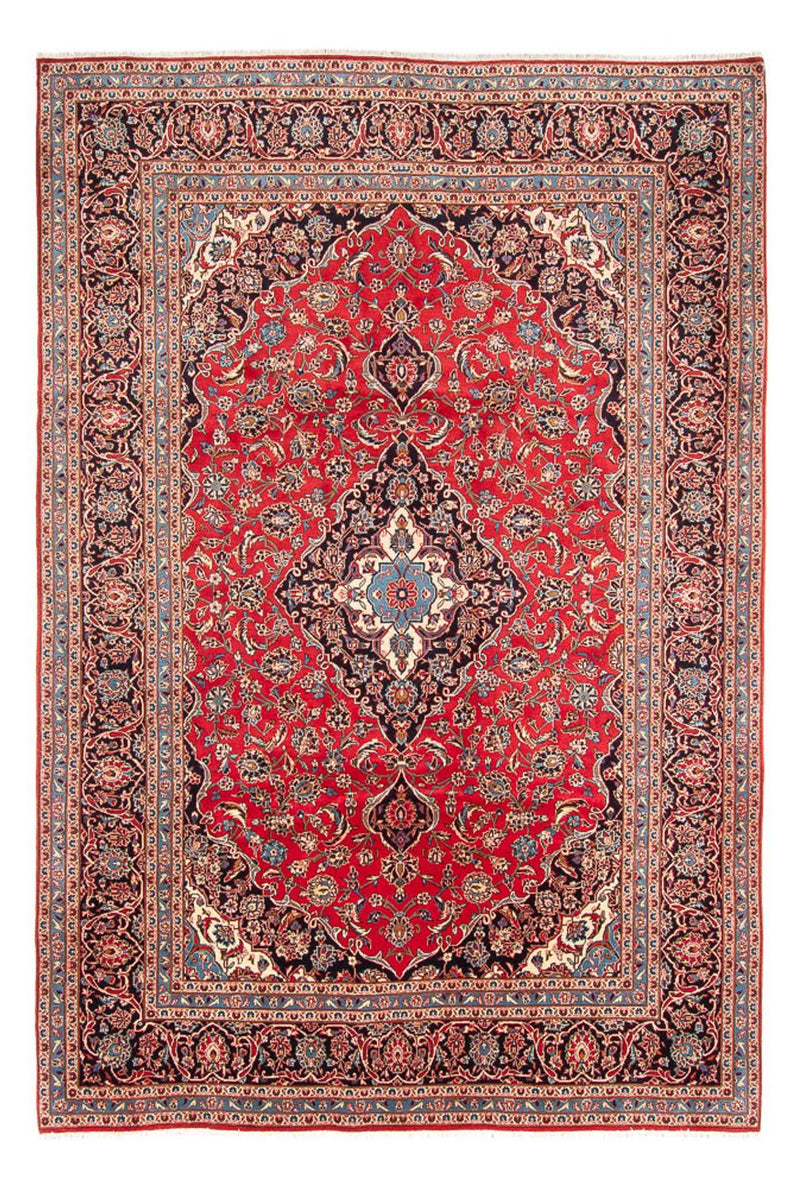 カシャーン 絨毯 348x245cm - ペルシャ絨毯