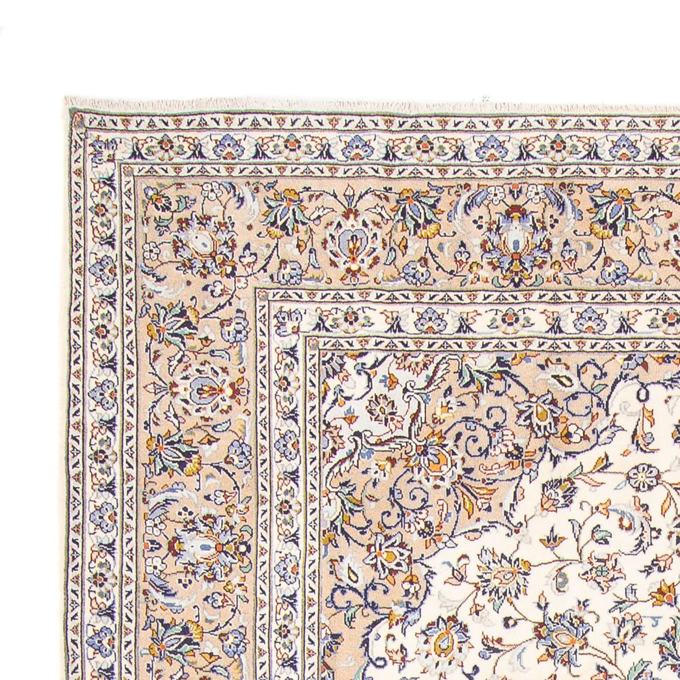 カシャーン 絨毯 356x240cm - ペルシャ絨毯