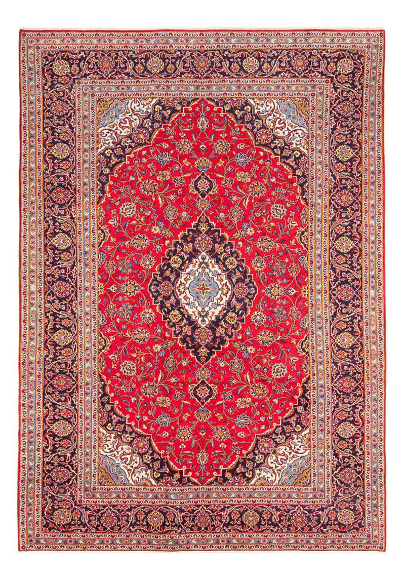 カシャーン 絨毯 346x247cm - ペルシャ絨毯