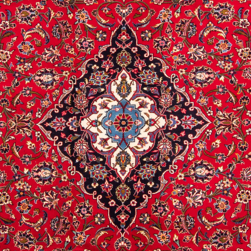 カシャーン 絨毯 350x245cm - ペルシャ絨毯