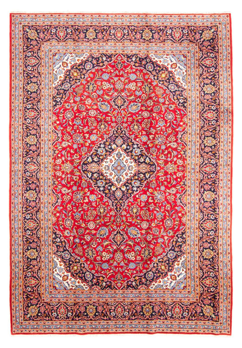 カシャーン 絨毯 349x247cm - ペルシャ絨毯