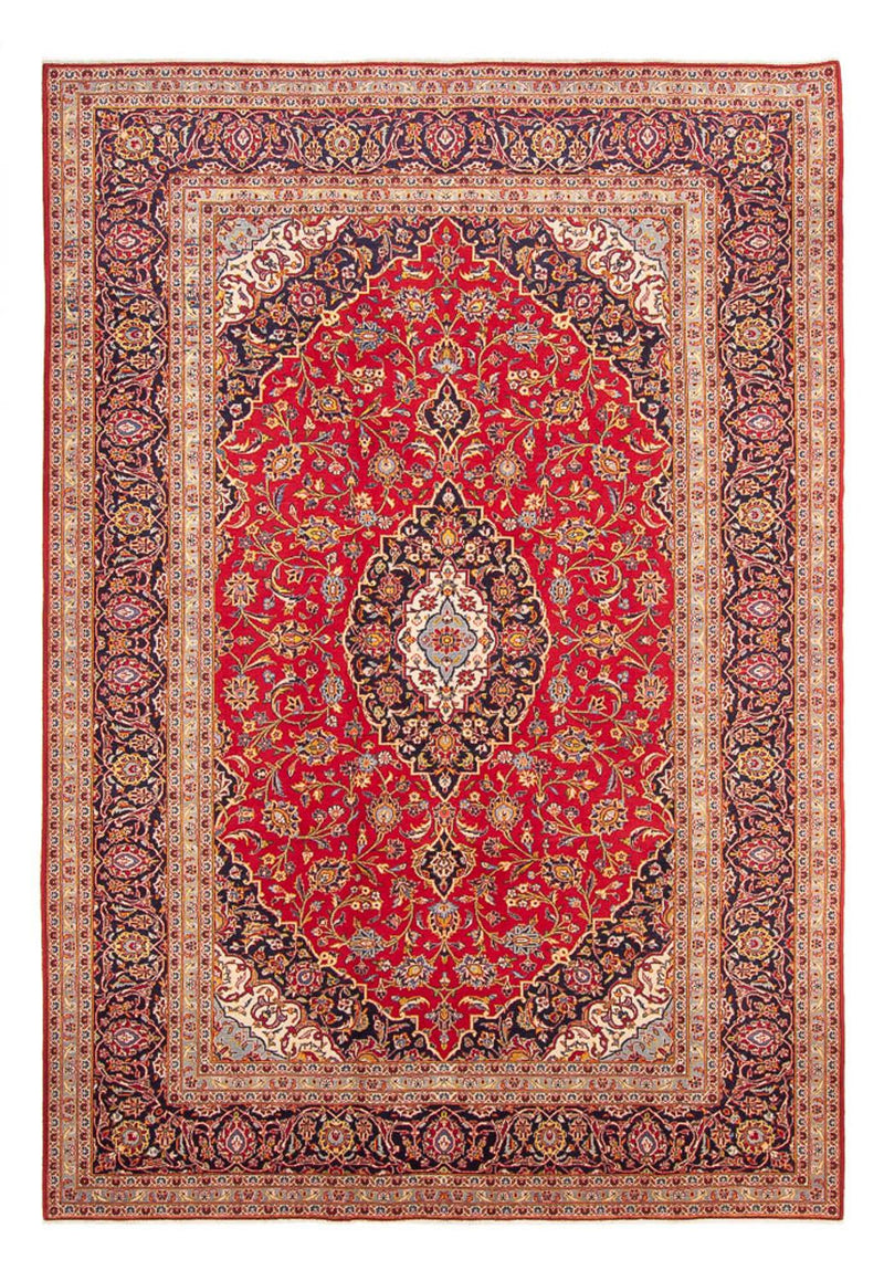 カシャーン 絨毯 352x245cm - ペルシャ絨毯