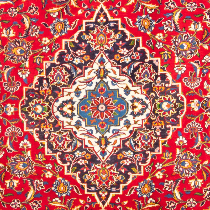 カシャーン 絨毯 348x248cm - ペルシャ絨毯