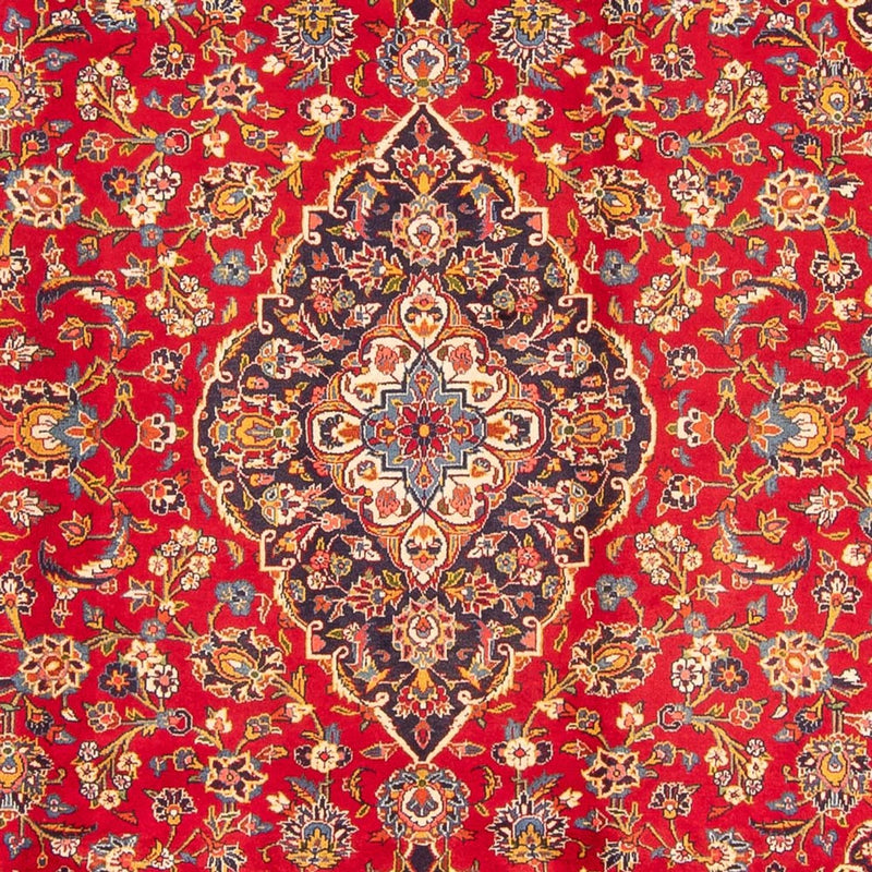 カシャーン 絨毯 343x252cm - ペルシャ絨毯