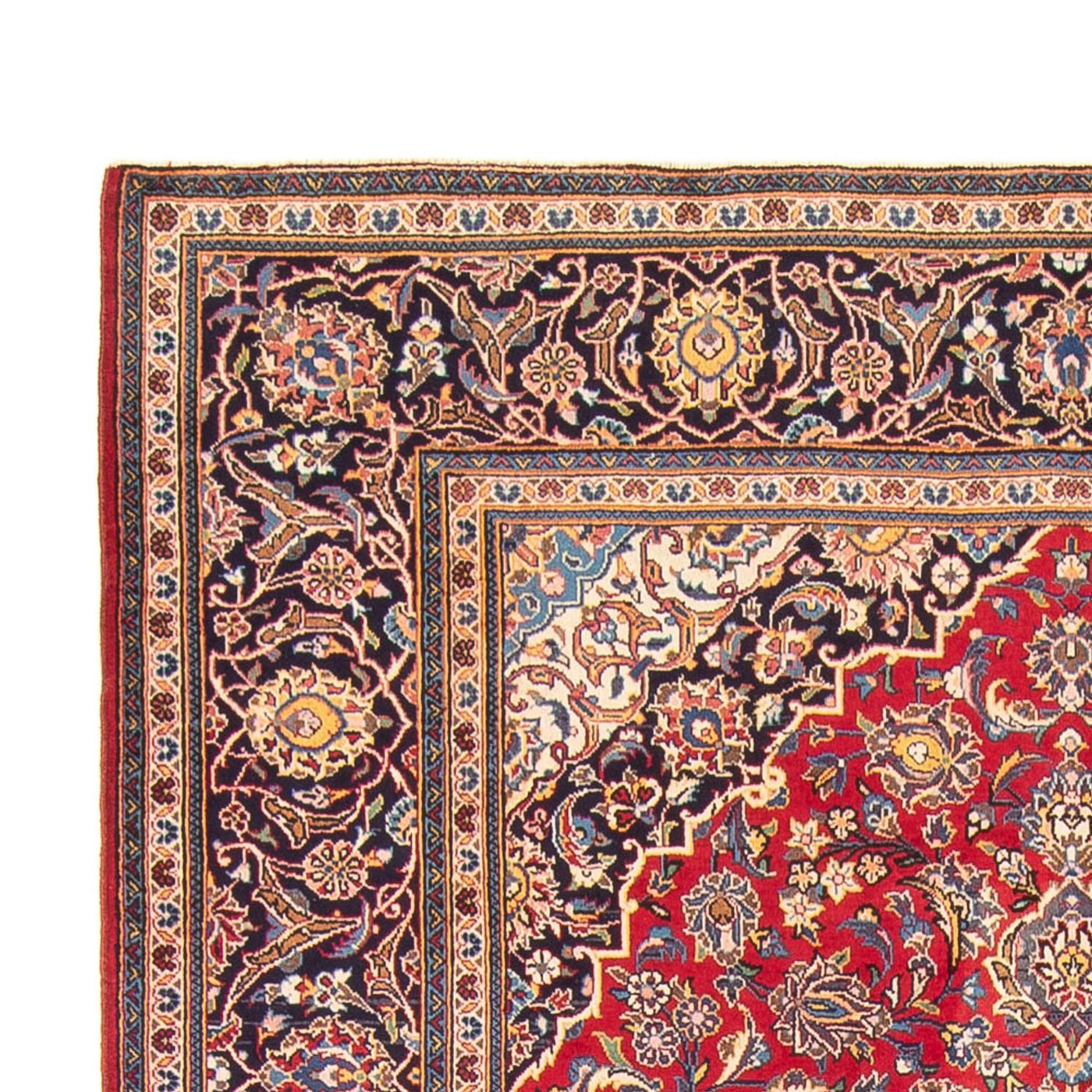 カシャーン 絨毯 346x250cm - ペルシャ絨毯