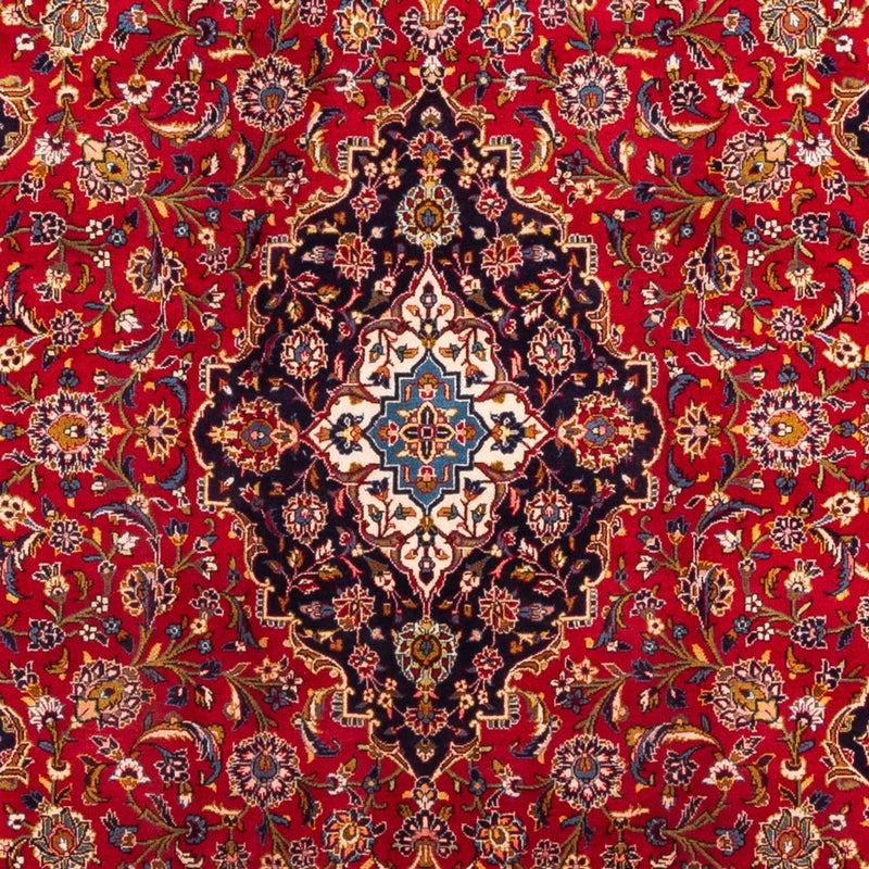 カシャーン 絨毯 350x248cm - ペルシャ絨毯