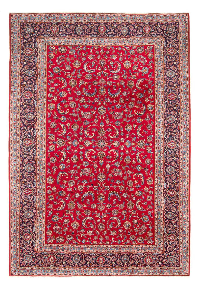 カシャーン 絨毯 358x243cm - ペルシャ絨毯