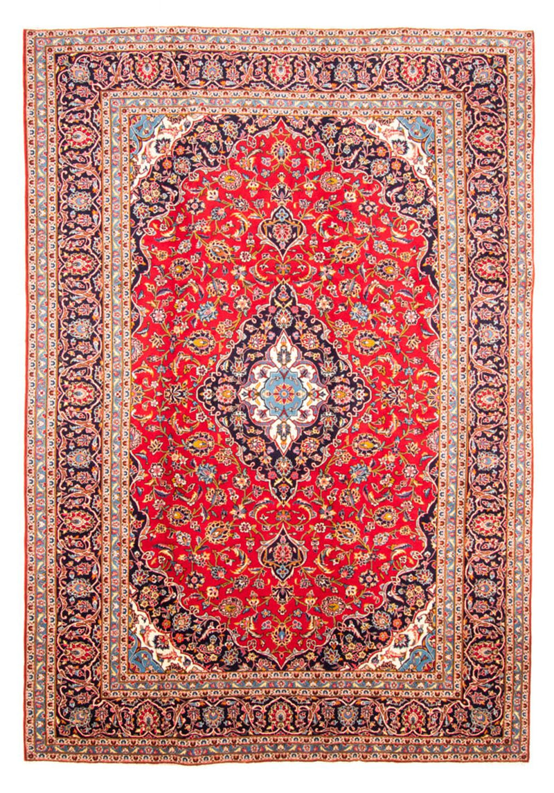 カシャーン 絨毯 354x246cm - ペルシャ絨毯