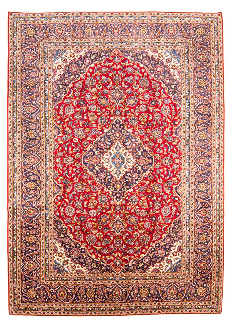カシャーン 絨毯 352x248cm - ペルシャ絨毯