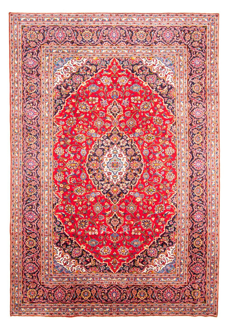 カシャーン 絨毯 355x246cm - ペルシャ絨毯