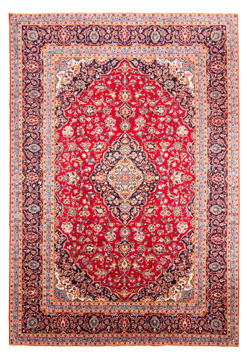 カシャーン 絨毯 358x245cm - ペルシャ絨毯