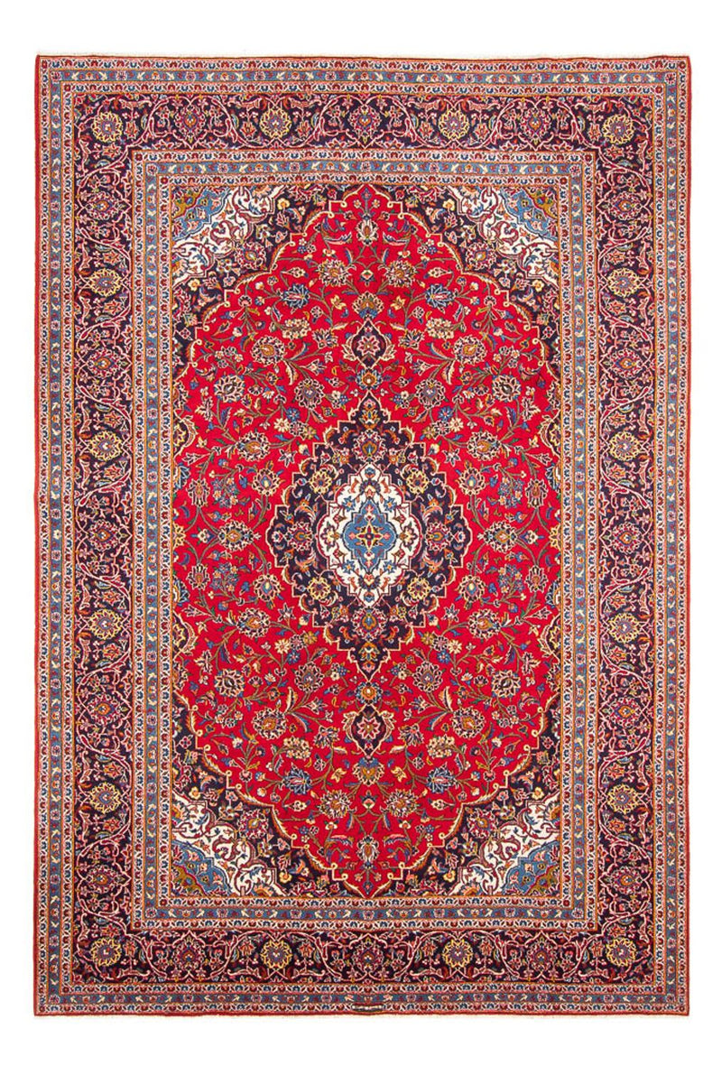 カシャーン 絨毯 353x250cm - ペルシャ絨毯