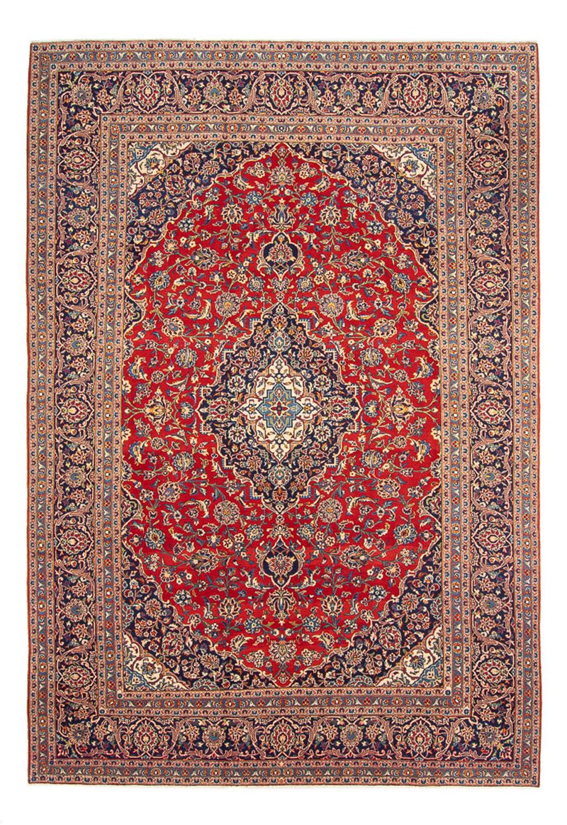 カシャーン 絨毯 353x250cm - ペルシャ絨毯