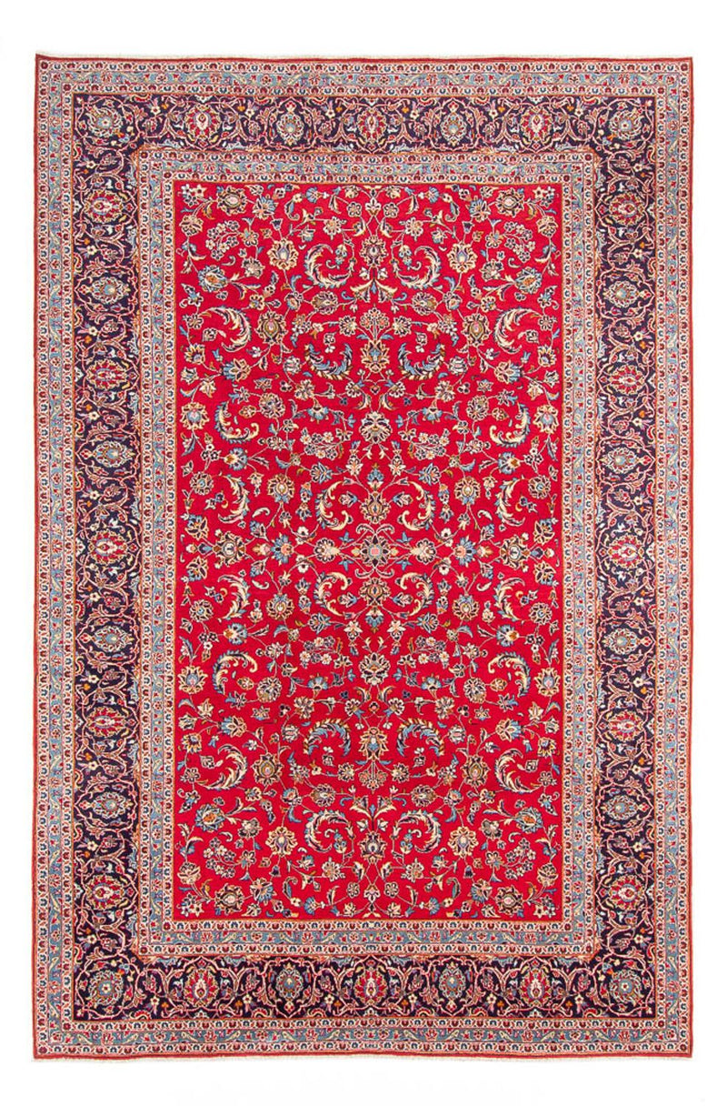 カシャーン 絨毯 358x248cm - ペルシャ絨毯
