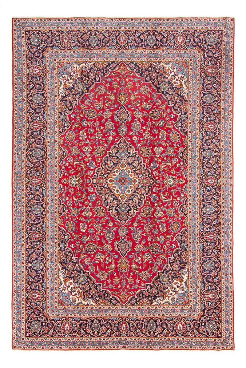 カシャーン 絨毯 360x247cm - ペルシャ絨毯