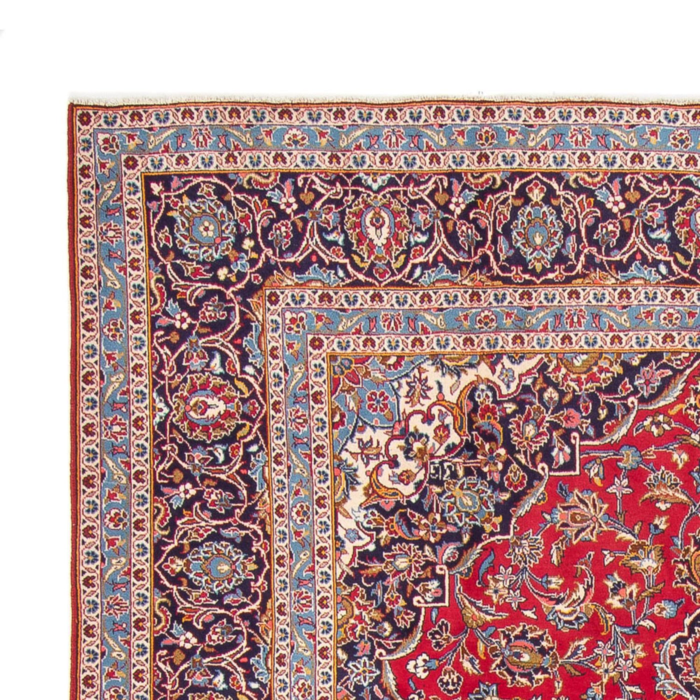 カシャーン 絨毯 360x247cm - ペルシャ絨毯