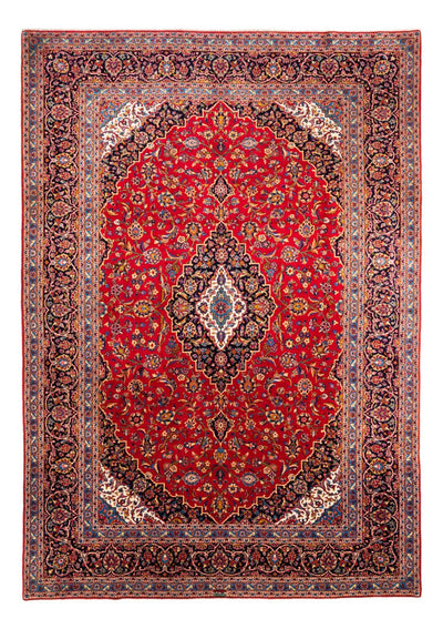 カシャーン 絨毯 257x346cm - ペルシャ絨毯