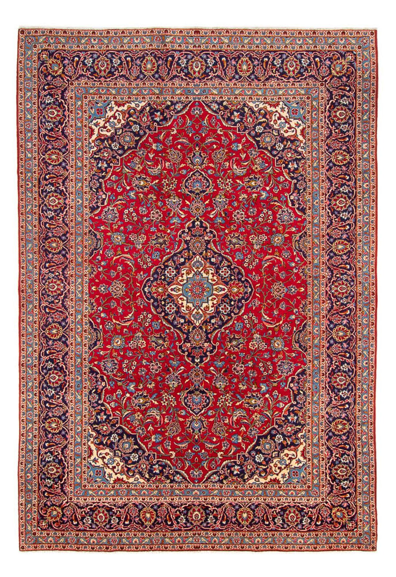 カシャーン 絨毯 355x252cm - ペルシャ絨毯
