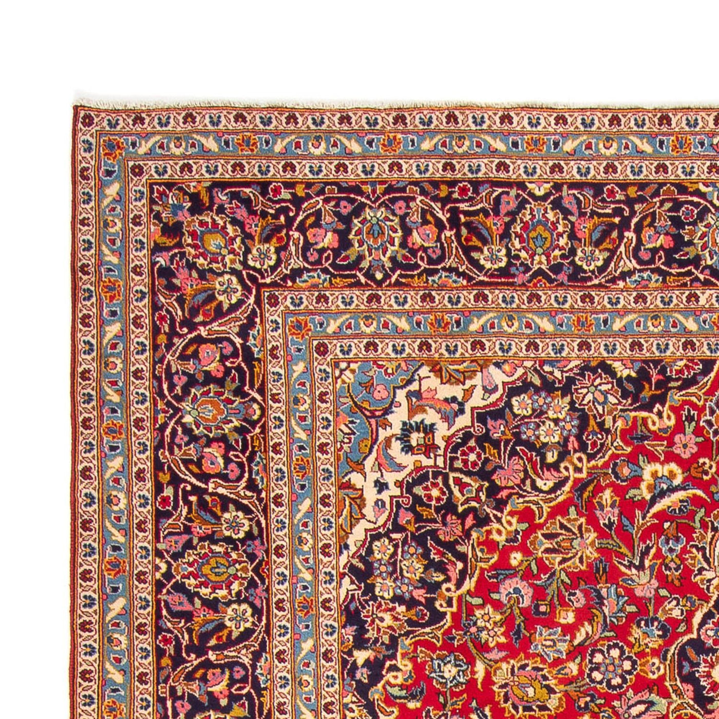 カシャーン 絨毯 362x250cm - ペルシャ絨毯