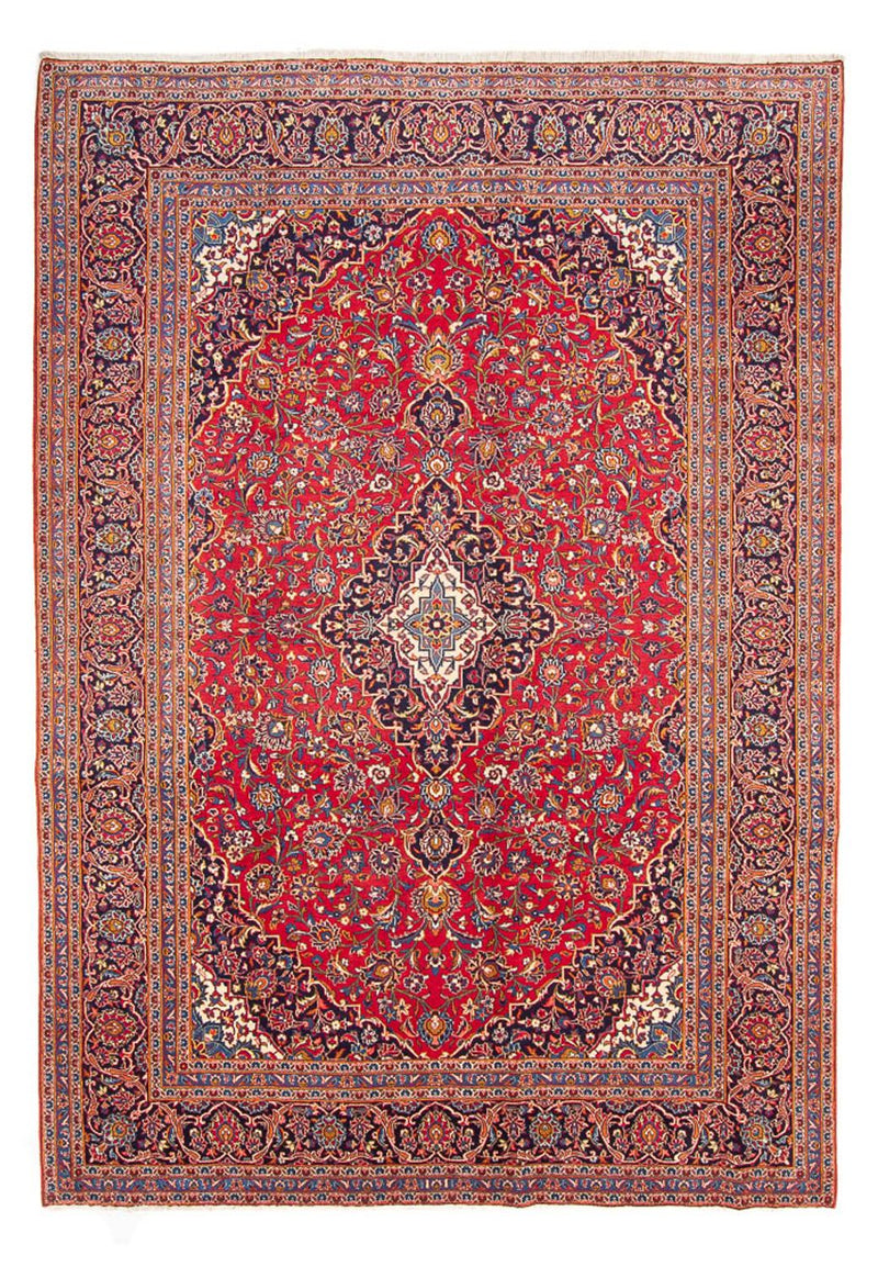 カシャーン 絨毯 356x256cm - ペルシャ絨毯