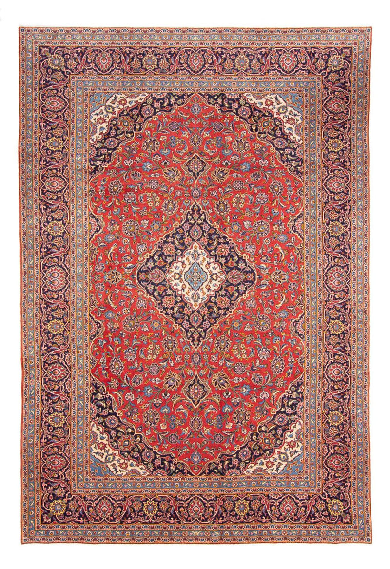 カシャーン 絨毯 362x252cm - ペルシャ絨毯