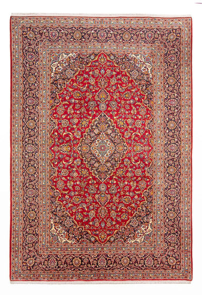 カシャーン 絨毯 250x366cm - ペルシャ絨毯 - レッド