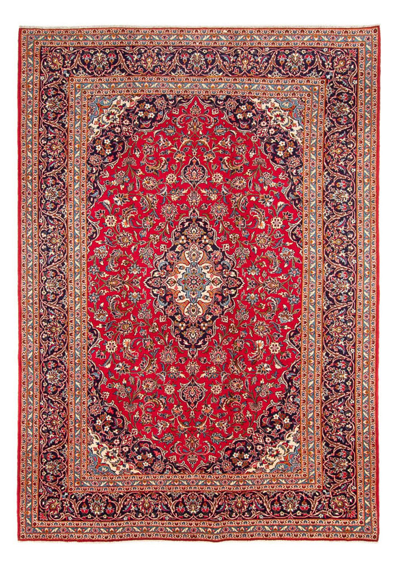 カシャーン 絨毯 355x258cm - ペルシャ絨毯