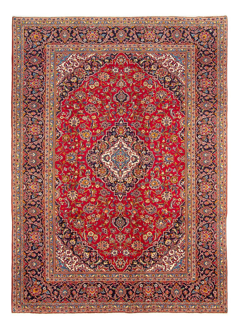 カシャーン 絨毯 350x264cm - ペルシャ絨毯