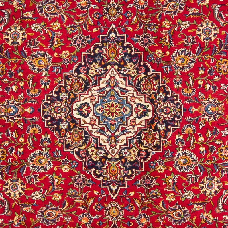 カシャーン 絨毯 350x264cm - ペルシャ絨毯