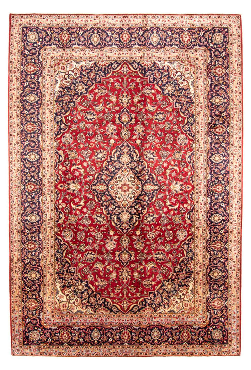 カシャーン 絨毯 367x252cm - ペルシャ絨毯