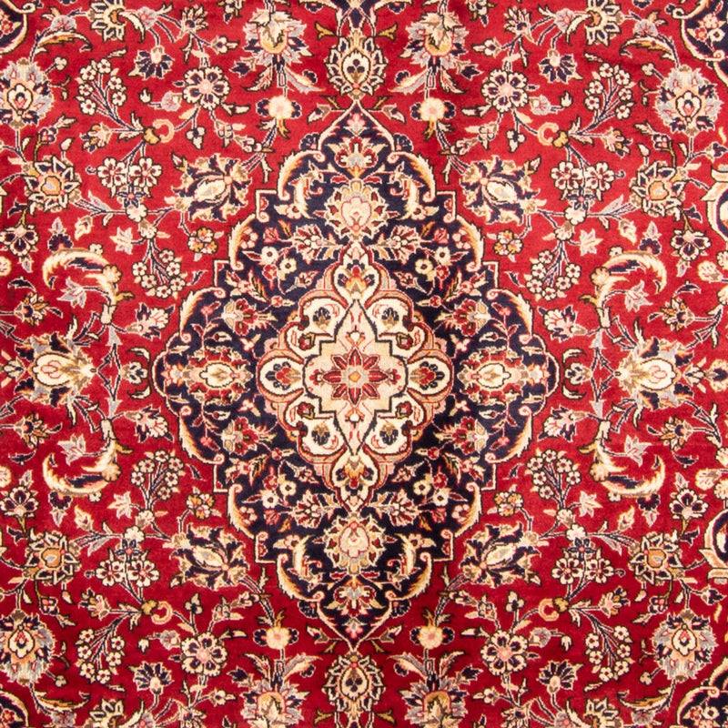 カシャーン 絨毯 367x252cm - ペルシャ絨毯